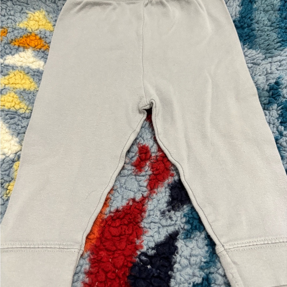 Cloud Island Light Gray Kids Casual Bottoms